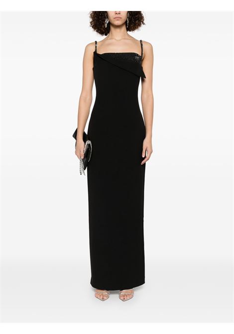 Abito da sera in crêpe in nero Roland Mouret - donna ROLAND MOURET | RMRS25001GB